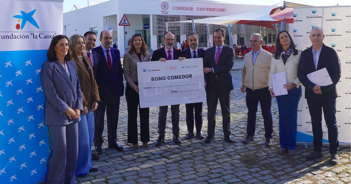 La UHU pone en marcha la octava edición de sus Becas Comedor